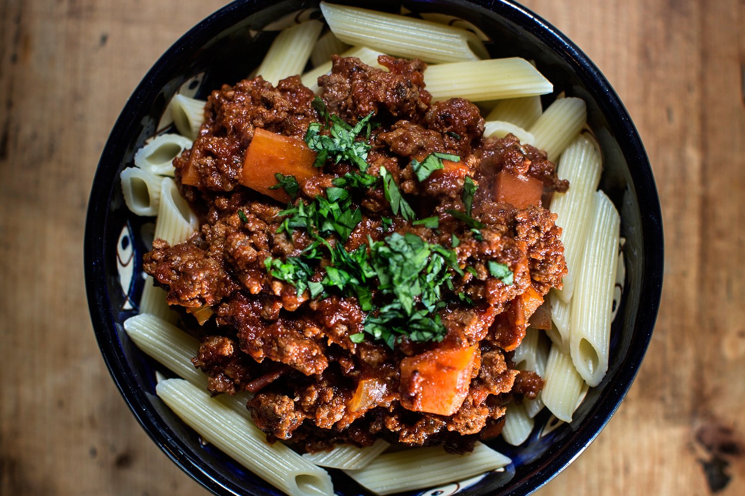 Huskyan Pasta Bolognese