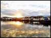 Sunset over Stromness